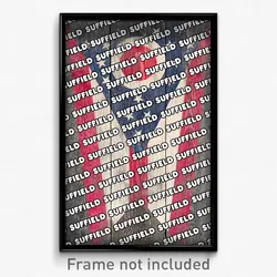 Suffield Ohio Poster (OH City Souvenir 11x17 Town Print)
