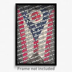Holgate Ohio Poster (OH City Souvenir 11x17 Town Print)