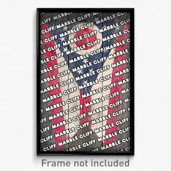 Marble Cliff Ohio Poster (OH City Souvenir 11x17 Town Print)