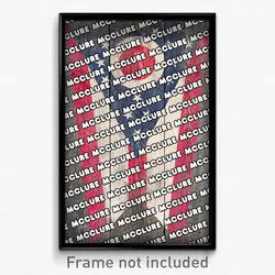 McClure Ohio Poster (OH City Souvenir 11x17 Town Print)