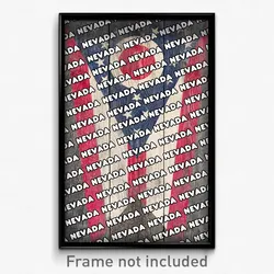 Nevada Ohio Poster (OH City Souvenir 11x17 Town Print)