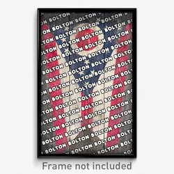 Bolton Ohio Poster (OH City Souvenir 11x17 Town Print)