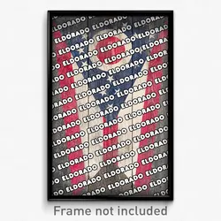 Eldorado Ohio Poster (OH City Souvenir 11x17 Town Print)