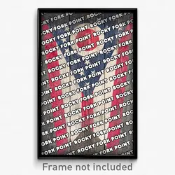 Rocky Fork Point Ohio Poster (OH City Souvenir 11x17 Town Print)