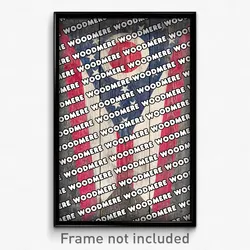 Woodmere Ohio Poster (OH City Souvenir 11x17 Town Print)