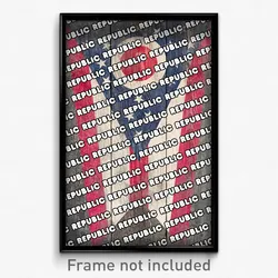 Republic Ohio Poster (OH City Souvenir 11x17 Town Print)