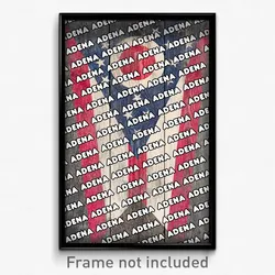 Adena Ohio Poster (OH City Souvenir 11x17 Town Print)