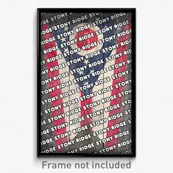 Stony Ridge Ohio Poster (OH City Souvenir 11x17 Town Print)