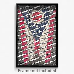 Mendon Ohio Poster (OH City Souvenir 11x17 Town Print)