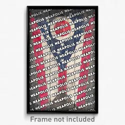 Neapolis Ohio Poster (OH City Souvenir 11x17 Town Print)