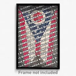 Bloomdale Ohio Poster (OH City Souvenir 11x17 Town Print)