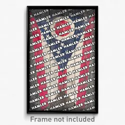 Hamler Ohio Poster (OH City Souvenir 11x17 Town Print)