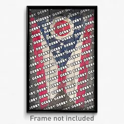 Derby Ohio Poster (OH City Souvenir 11x17 Town Print)