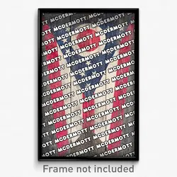McDermott Ohio Poster (OH City Souvenir 11x17 Town Print)