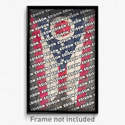 Edison Ohio Poster (OH City Souvenir 11x17 Town Print)