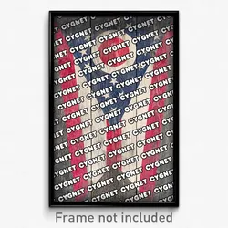 Cygnet Ohio Poster (OH City Souvenir 11x17 Town Print)