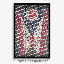 Risingsun Ohio Poster (OH City Souvenir 11x17 Town Print)