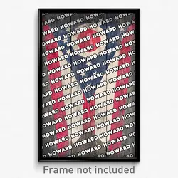 Howard Ohio Poster (OH City Souvenir 11x17 Town Print)