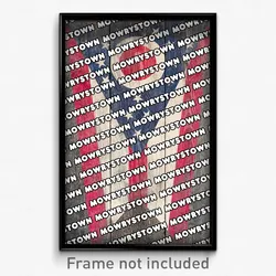 Mowrystown Ohio Poster (OH City Souvenir 11x17 Town Print)