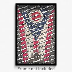 Gloria Glens Park Ohio Poster (OH City Souvenir 11x17 Town Print)