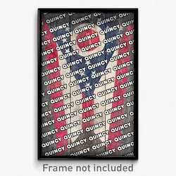 Quincy Ohio Poster (OH City Souvenir 11x17 Town Print)