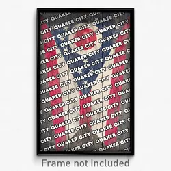Quaker City Ohio Poster (OH City Souvenir 11x17 Town Print)
