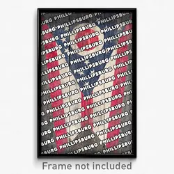 Phillipsburg Ohio Poster (OH City Souvenir 11x17 Town Print)