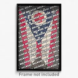 Melrose Ohio Poster (OH City Souvenir 11x17 Town Print)