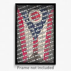 Waldo Ohio Poster (OH City Souvenir 11x17 Town Print)