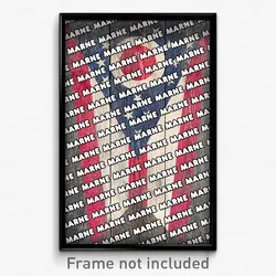 Marne Ohio Poster (OH City Souvenir 11x17 Town Print)