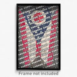 Osgood Ohio Poster (OH City Souvenir 11x17 Town Print)
