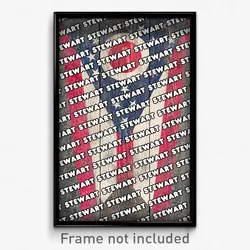 Stewart Ohio Poster (OH City Souvenir 11x17 Town Print)