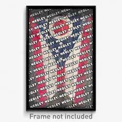 Negley Ohio Poster (OH City Souvenir 11x17 Town Print)