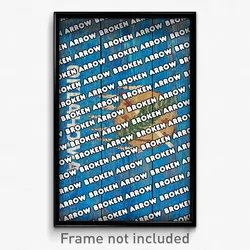 Broken Arrow Oklahoma Poster (OK City Souvenir 11x17 Town Print)