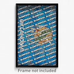 Glenpool Oklahoma Poster (OK City Souvenir 11x17 Town Print)