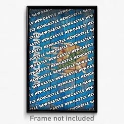 Newcastle Oklahoma Poster (OK City Souvenir 11x17 Town Print)