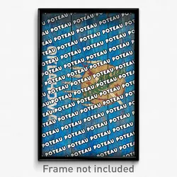 Poteau Oklahoma Poster (OK City Souvenir 11x17 Town Print)