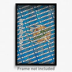 Blanchard Oklahoma Poster (OK City Souvenir 11x17 Town Print)