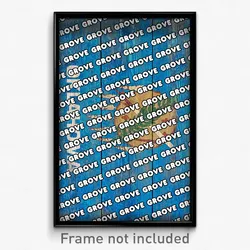 Grove Oklahoma Poster (OK City Souvenir 11x17 Town Print)