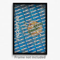 Idabel Oklahoma Poster (OK City Souvenir 11x17 Town Print)