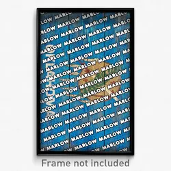 Marlow Oklahoma Poster (OK City Souvenir 11x17 Town Print)