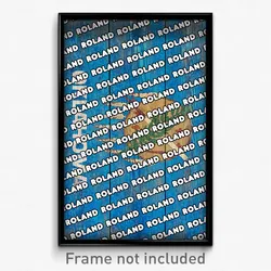 Roland Oklahoma Poster (OK City Souvenir 11x17 Town Print)