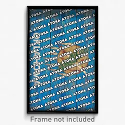 Atoka Oklahoma Poster (OK City Souvenir 11x17 Town Print)