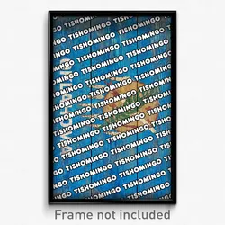 Tishomingo Oklahoma Poster (OK City Souvenir 11x17 Town Print)