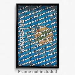 Coalgate Oklahoma Poster (OK City Souvenir 11x17 Town Print)