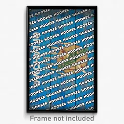 Hooker Oklahoma Poster (OK City Souvenir 11x17 Town Print)