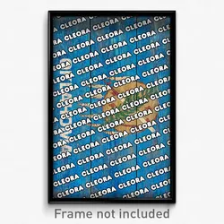 Cleora Oklahoma Poster (OK City Souvenir 11x17 Town Print)