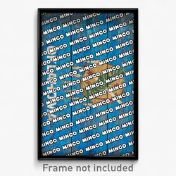 Minco Oklahoma Poster (OK City Souvenir 11x17 Town Print)