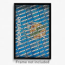 Union City Oklahoma Poster (OK City Souvenir 11x17 Town Print)