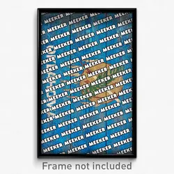 Meeker Oklahoma Poster (OK City Souvenir 11x17 Town Print)